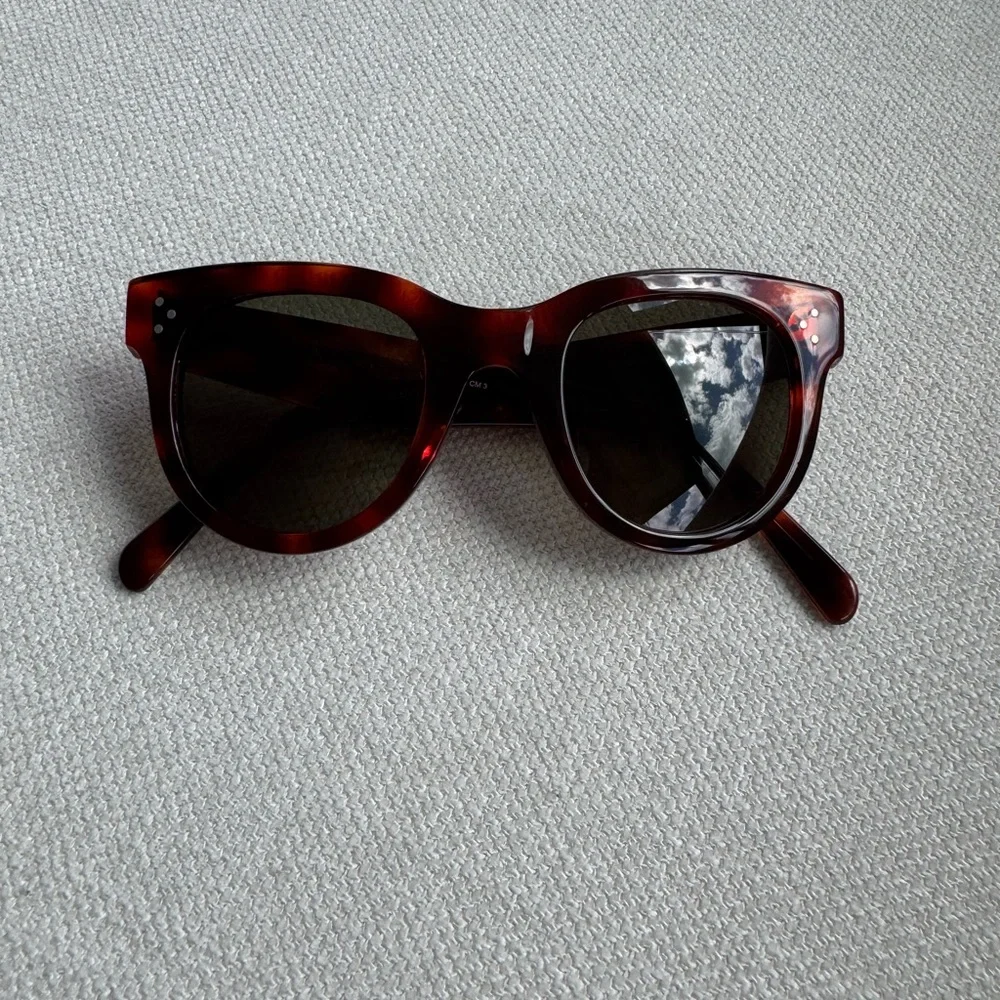 Celine Tortoise Shell Sunglasses - Picture 6 of 14